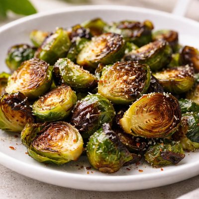 Crispy brussels sprouts