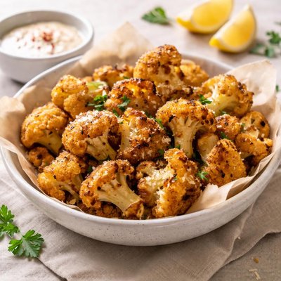 Crispy cauliflower