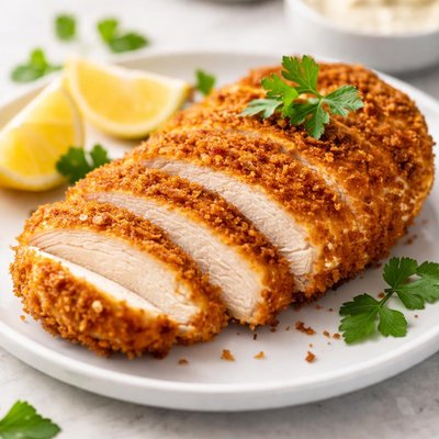 Crispy chicken breast