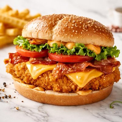 Crispy chicken cheese xtreme
