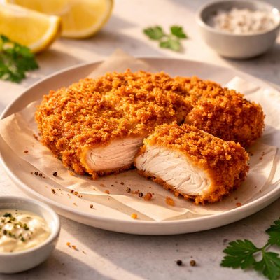 Crispy chicken filet