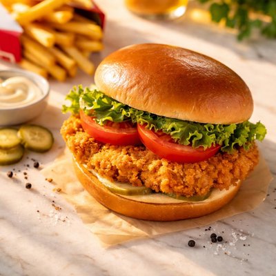 Crispy chicken sandwhich mcdonalds