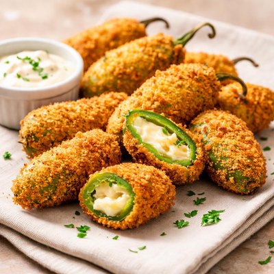 Crispy jalapeno