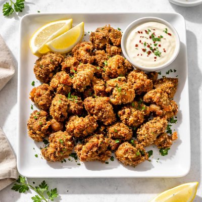 Crispy mushrooms