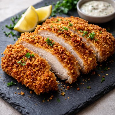 Crispy panko chicken