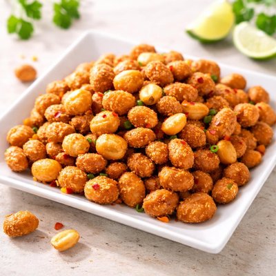 Crispy peanuts