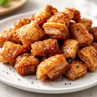 Crispy pork skin