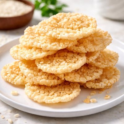 Crispy rice cracker