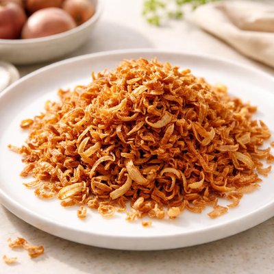 Crispy shallots