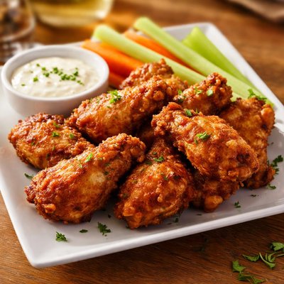 Crispy wings foster farms