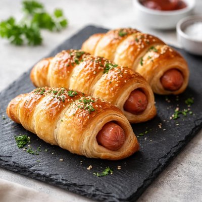Croissant sausage