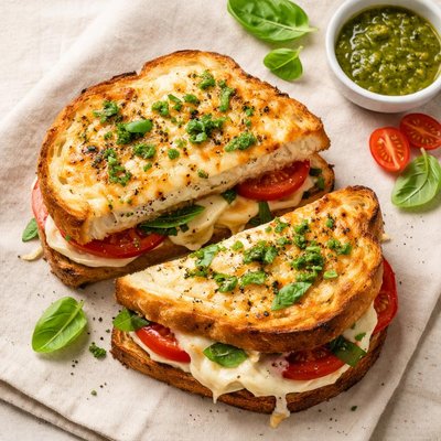Croque caprese