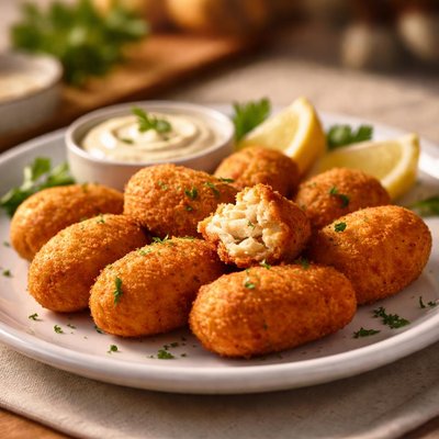 Croquetas de bacalao