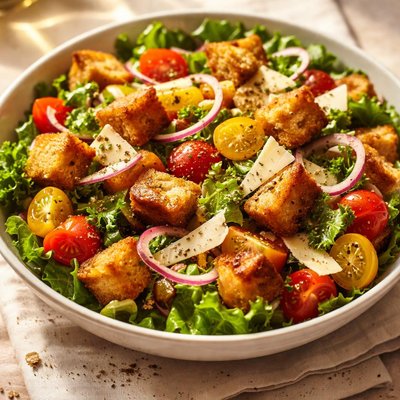 Crouton salad