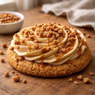 Crumbl cookie toffee cake