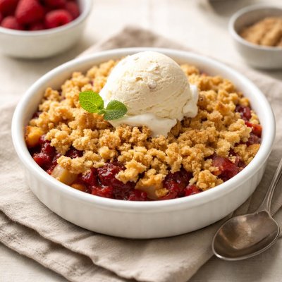 Crumble dessert
