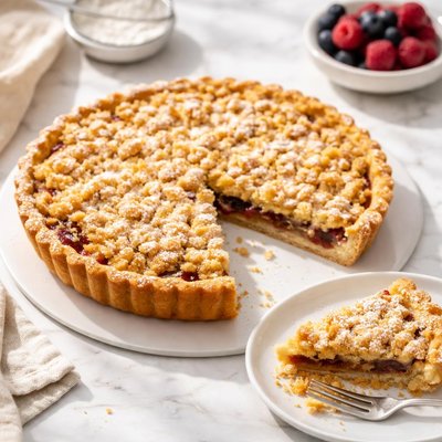 Crumble tart