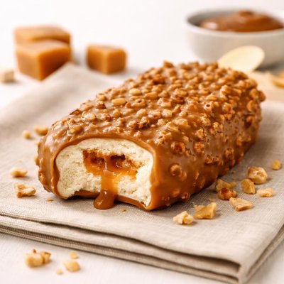 Crunch carmel ice cream