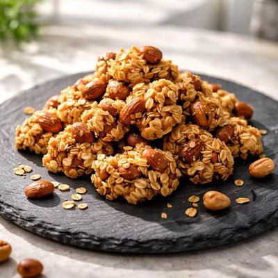 Crunchy nut cluster