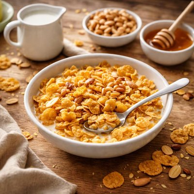 Crunchy nut corn flakes