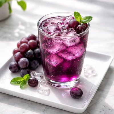 Crush grape soda