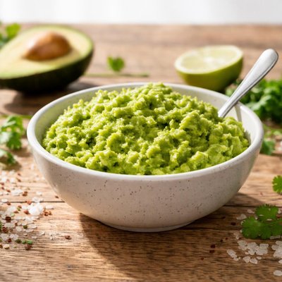 Crushed avocado