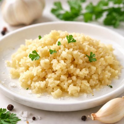 Crushed garlic