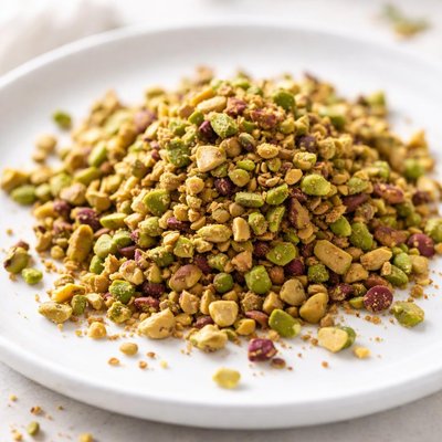 Crushed pistachios
