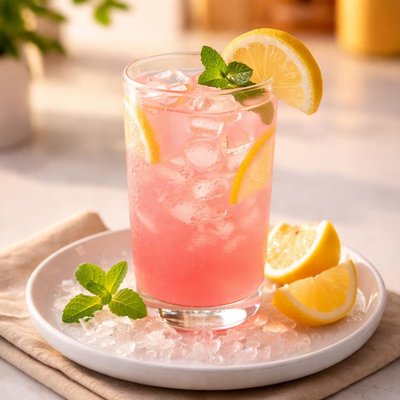 Cryatal light pink lemonade