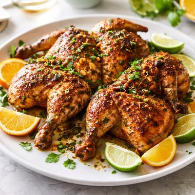 Cuban mojo roasted chicken