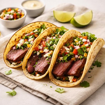 Cubys tri tip taco