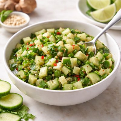 Cucumber and ginger relish