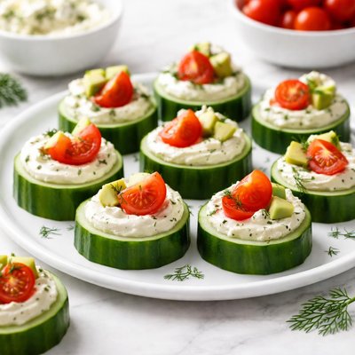 Cucumber bites