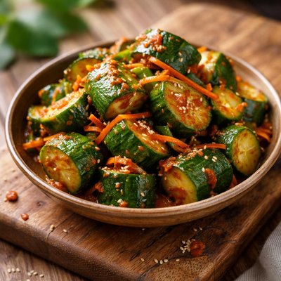 Cucumber kim chee