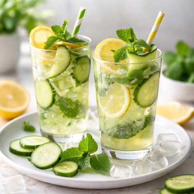 Cucumber lemonade