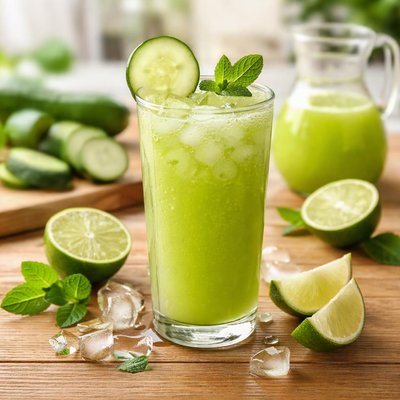 Cucumber lime juice