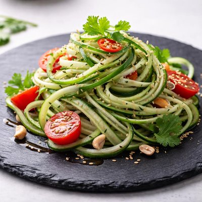 Cucumber noodles