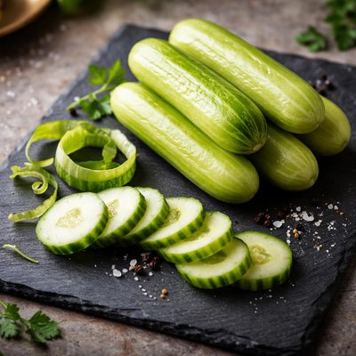 Cucumber peeled