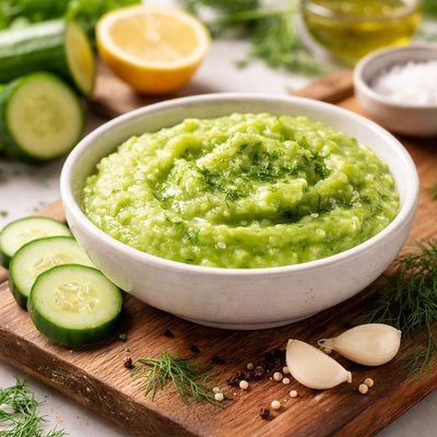 Cucumber puree