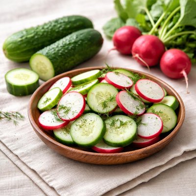 Cucumber radish