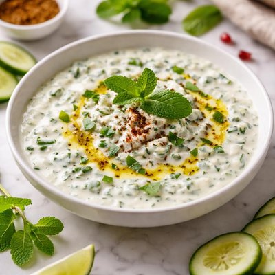 Cucumber raita