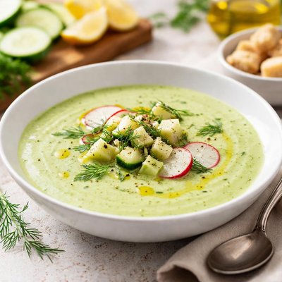 Cucumber soup
