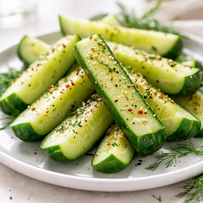 Cucumber spears