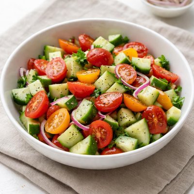 Cucumber tomato mix