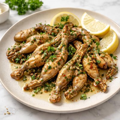 Cuisse de grenouille  ail et persil