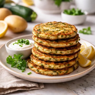 Cuketove placky s bramborem