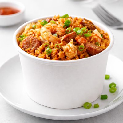Cup jumbalaya