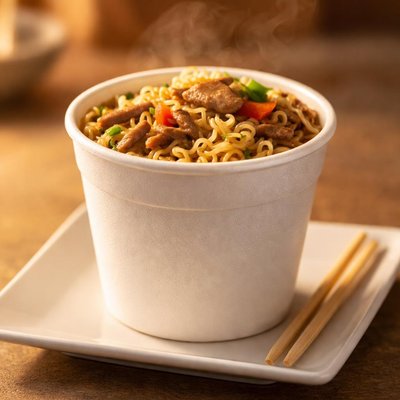 Cup noodle sukiyaki beef flavour