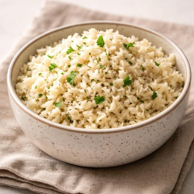 Cup of cauliflower rice