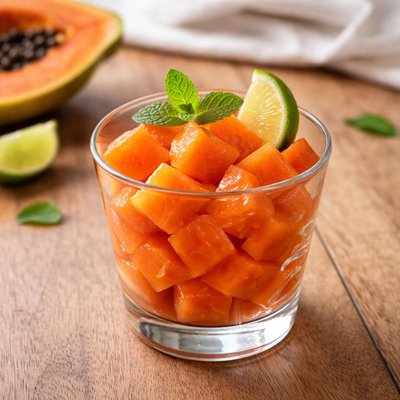 Cup of papaya
